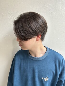 グラフ 立川(Graph.) センターパートニュアンスツーブロックメンズ