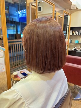 エアフローアンビシャン(AIRFLOW AMBITION) ★20代人気ハイトーンぷつっとボブ