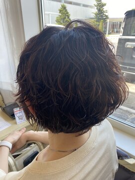 エルベ 内原店(elve) ニュアンスパーマ大人美人スタイル