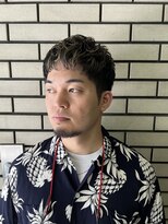 クロムトウキョウ ザ バーバー 新宿本店(CHROM TOKYO the Barber)&nbsp;ソフトクロップメッシュカラー　新宿/メンズカット/メンズパーマ