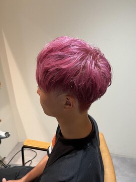 スーリール 伊都店(Sourire) ピンク/ブリーチ/派手髪