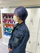 オーシャン(Ocean) 【OceanHair&Life田中愛梨】ダブルカラ/ブルーラベンダー/ウルフ