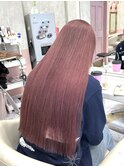 ブリーチ2回必須／ピンクベージュ/チェリー/ホワイトピンク