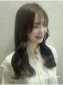 韓国風スタイル/レイヤーカット/髪質改善/透明感カラー/熊本