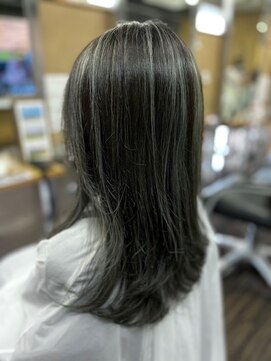 ハピネス(happiness) 3Dアッシュグレー