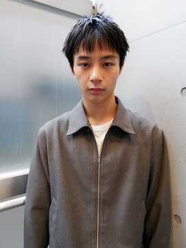 オーオシカシカスペース(OOO YY Space) 2wayメンズベリーショート/スパイキーショート