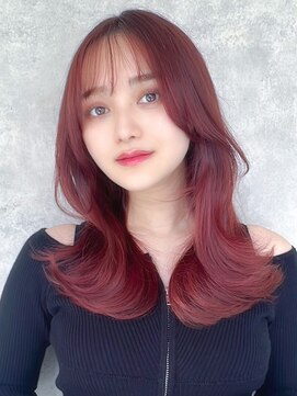 ラフィスヘアー クレイ 南草津店(La fith hair clay) 【La fith】ヨシンモリ×韓国風×くびれレイヤー×ブリーチ