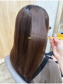 髪質改善 ストレート 