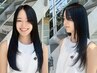 ☆初回【柔らかストレート】カット+縮毛矯正+TR￥14000/武蔵小杉/新丸子　　