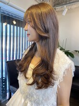 ヘアーサロン アウラ(hair salon aura) 【aura】大人韓国ヘア/レイヤー/顔まわりカット/抜け感カラー