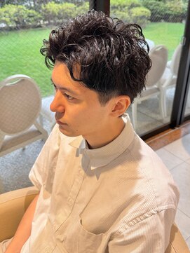 カインド 南青山(hair&make up KIND) スパイキーベリーショートガイルヘアワイルドパーマ【外苑前】