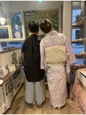 留袖 着付け