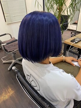 美容室 フォーリア Foglia 【Foglia坪来】変幻自在ブルーベリー