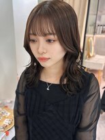 モナバイルーブル(MONA by Louvre)&nbsp;【MONA名古屋駅】くびれヘア/シナモンベージュ/くすみカラー