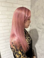 アフィナー(Afinar) 【横浜/横浜駅】艶感ピンクベージュロング