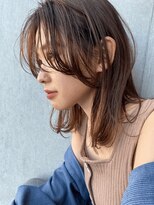 ザ シー 海老名(The C) レイヤーカット 顔周りカット グレージュ 透明感カラー