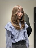 ミルクティーグレージュ
