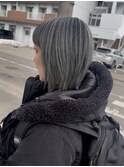 シルバー×バレイヤージュ