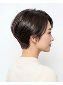 骨格補正ショートカット　40代