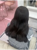 透明感たっぷりダークグレージュ