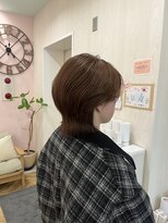 シュガー ヘアアンドネイル 仙台(SUGAR)&nbsp;明るめブラウン -ブリーチなし-