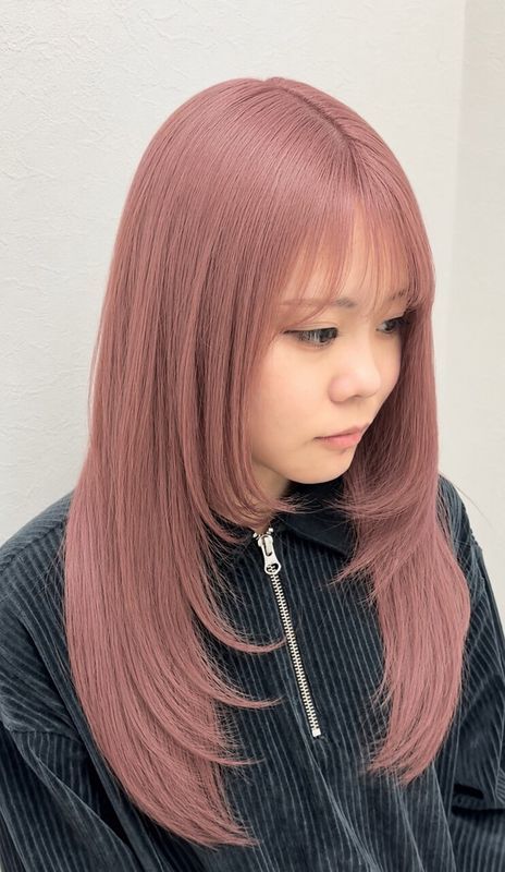 王道ピンクカラー：L289474327｜レゼ 町田(ReZE)のヘアスタイル