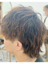 ウィールール 白石店(WE RULE)&nbsp;【ウルフ】スパイラルパーマアレンジ