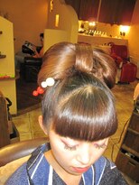 ジェイポイント ヘア クリニカ(J:POINT Hair CLINICA)&nbsp;大人かわいい浴衣りぼんスタイル