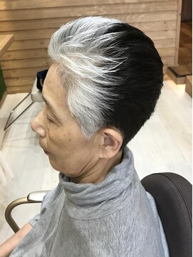 マーブル ヘアー(marble hair) ツートーンカラー◎20代30代40代50代60代