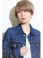 ルークス 中央林間(LOOOKS)&nbsp;ハイグレージュショートヘア