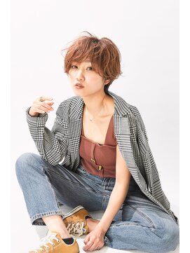 ヘアサロン アティリー(Hair Salon Attirer) 大人カジュアルショート　【Attirer 飯田裕之】