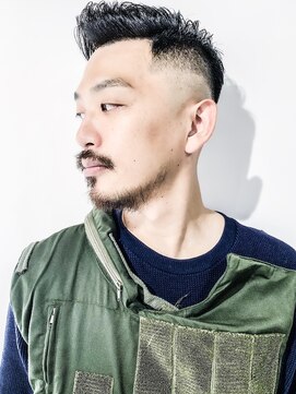 フジヤマ バーバー ショップ(FUJIYAMA BARBER SHOP) ショートレイヤーソフトツーブロック ビジカジ