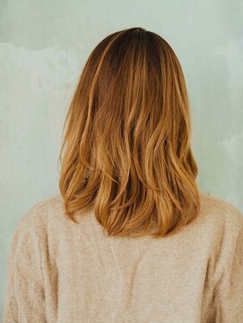 プロデュース 相模原店(Produce) くせ毛風♪グラデーションカラー☆セミディ