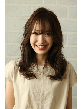 ブリーチ ラボ エーアイ 原宿店(BLEACH LABO Ai) 20代30代40代50代 色っぽふんわりミディの重軽ウェーブヘア♪