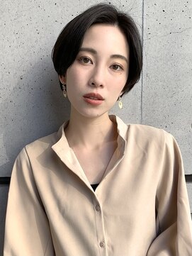 トイロ 中目黒(Toiro) 黒髪ハンサムショート中目黒