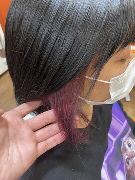 ロータスヘア(Lotus hair) インナーカラー春色