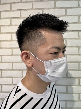アッシュ 十日市場店(Ash) メンズベリーショート刈り上げ