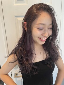 セーヌパス(CEINE PATH) ブリーチしてラベンダーカラー☆