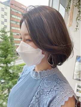 グーフィートーキョー 銀座(Goofy Tokyo) 大人巻き/シークレットハイライト/イルミナカラー/レイヤーボブ