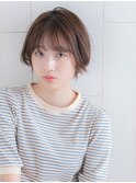 《calico》*小顔ボブ☆マロンベージュ☆艶カラー*