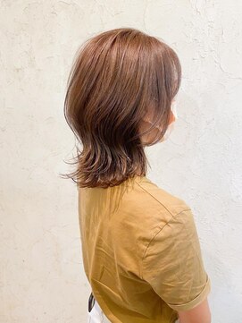 フロール(Flor) 【flor 戸塚】*くびれ鎖骨ミディアム+マロンベージュ*