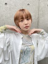 ヴェルダ 池袋店(verda)&nbsp;ベージュ×マッシュショート