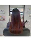 オレンジブラウン/サラサラ艶髪ロング 《相川美緒》