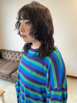 ショウビット(Show Bit) セミロングパーマ