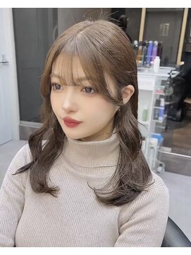 ロンドアヴァントゥス 池袋(Lond aventus) 韓国レイヤー/韓国風/ボブ/髪質改善/黒髪/ブリーチなし〔池袋〕