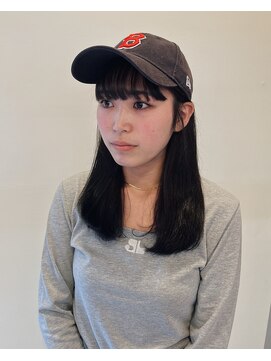 カノエ 松江東津田店(canoe) キャップとヘアスタイル