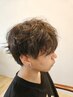 【新規メンズ限定】カット・ナチュラルパーマ￥10000