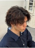 ツイストスパイラルパーマツイストパーマメンズマッシュパーマ