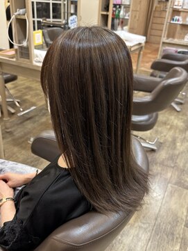 アルターリール(aL ter Rire) 前髪/アンブレラカラー/こなれミディ/イメチェン/杉田花乃