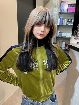 ペレ 梅田(PELE) 黒髪/ボブルフ/ネビージュ/小顔/ワンレン/梅田/髪質改善/前髪